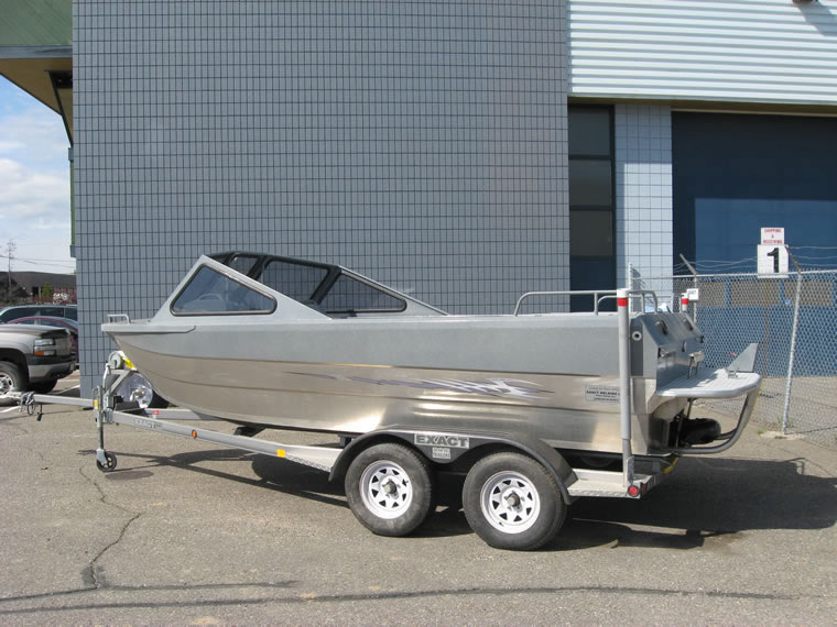 Custom aluminum jet boats by EXwelding in Prince George BC